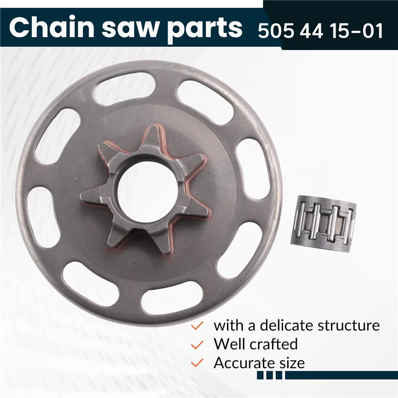 AY03-325 дюймов 7T звездочка барабана сцепления комплект подшипников для Husqvarna 435 435E 440 440E Jonsered CS2240 часть бензопилы 505 44 15-01