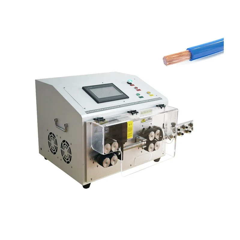 Fully automatic internal and outer skin stripping machine computer wire cable cutting machine with factory price