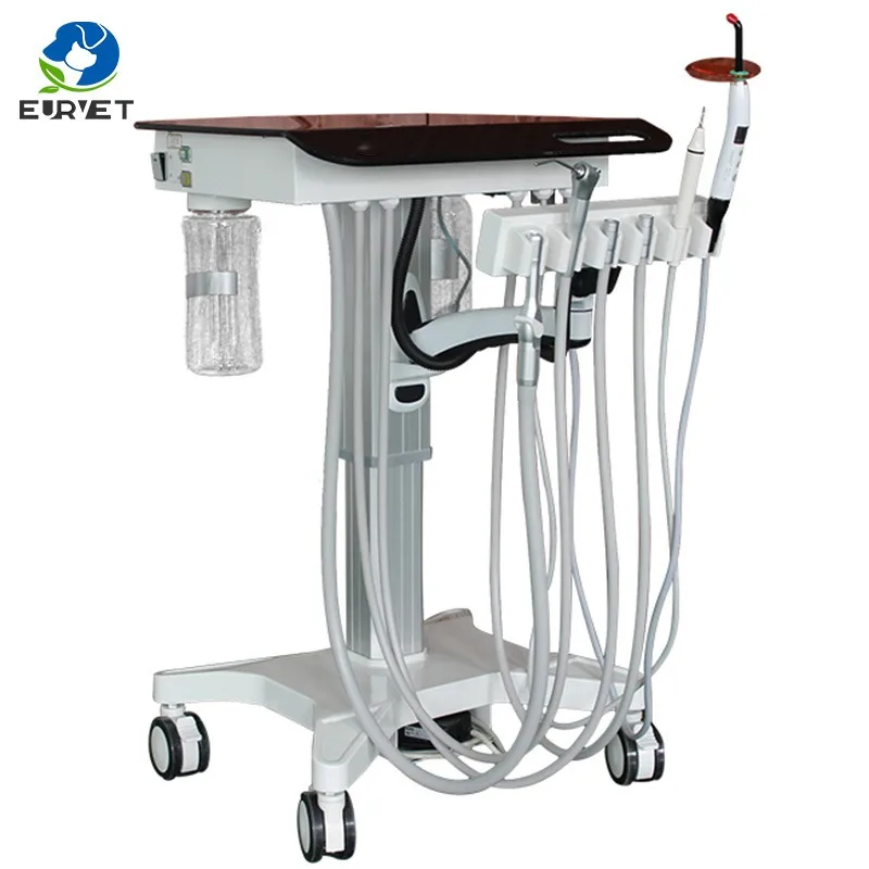 2026 Dental Cart Equipment Mobile Chair Portable Delivery Unit Vet Commercial Equipment and Animal Care