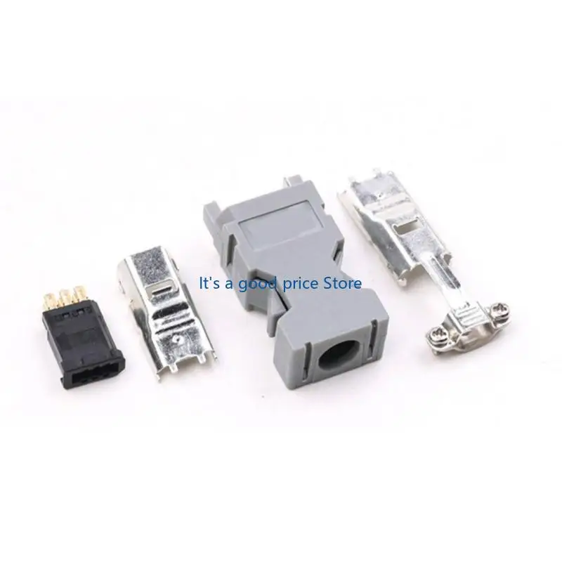  6 Pin Wiring Coupler Part with Plastic Housing for Replacement Use in Automation Wiring and Control Cabinet Maintenance