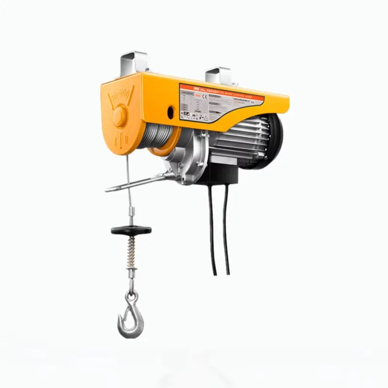 Micro electric hoist 220v household small crane lifting hoist