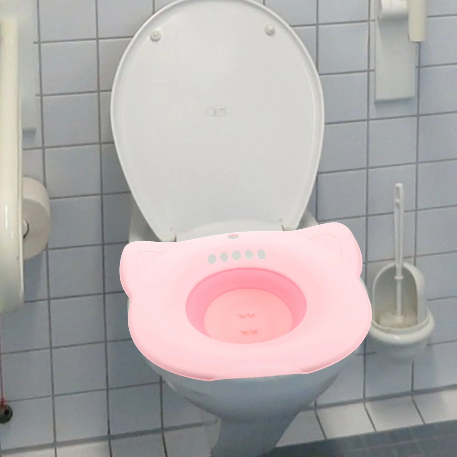 

Collapsible Bidet Sitz Basin Household Toilet Tub Bath Pregnant Woman Home Accessory Reusable EcoFriendly Comfortable