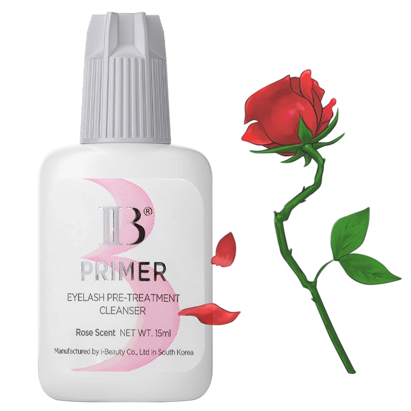 2 Flaschen IBeauty Banana Primer Fake Wimpernverlängerung, schnell trocknend, langlebig, Korea Booster, stark klebendes Zubehör, Kokosnuss