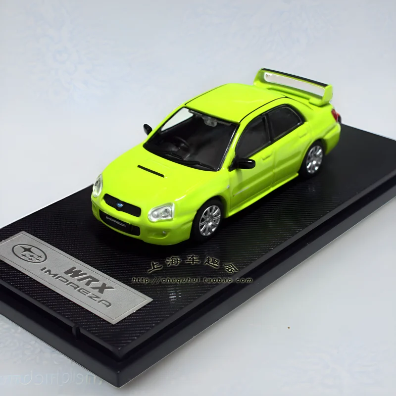Model samochodu Subaru IMPREZA WRX z odlewu stopu w skali 1:64, kolekcjonerski, zabawka, prezent, pamiątka, ozdoba do ekspozycji