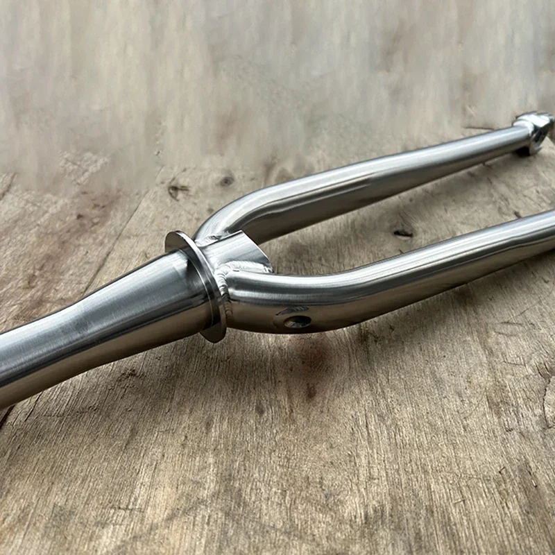 Titanium Bike Fork for Gravel and Road Bike, Thru Axle