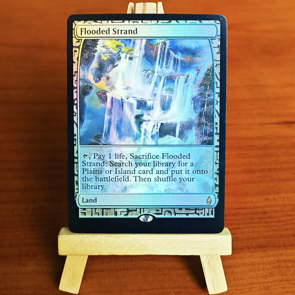 Wooded Foothills/Bloodstained Mire/Arid Mesa/Flooded Strand/Scalding Tarn - Tarjetas de juego TCG raras y exclusivas con efecto foil - Coleccionismo y Pasatiempos
