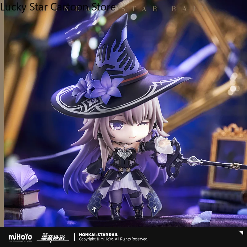 Preventa oficial MiHoYo Original Genshin Impact Herta dibujos animados Pvc adorno de escritorio colección de Cosplay juego de regalos de Halloween