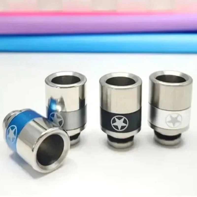 1 قطعة 510 فوهة بالتنقيط ضبط تدفق الهواء الفولاذ المقاوم للصدأ القش المشترك #1