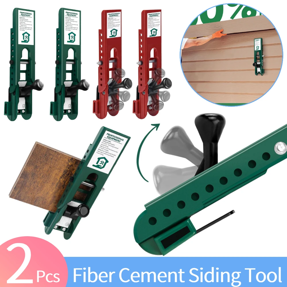 2 قطعة أداة انحياز الألياف الاسمنت مع تكشف قابل للتعديل البولي كربونات الجسم اللفة انحياز مقياس مجموعة التثبيت للمنزل الخارجي #3