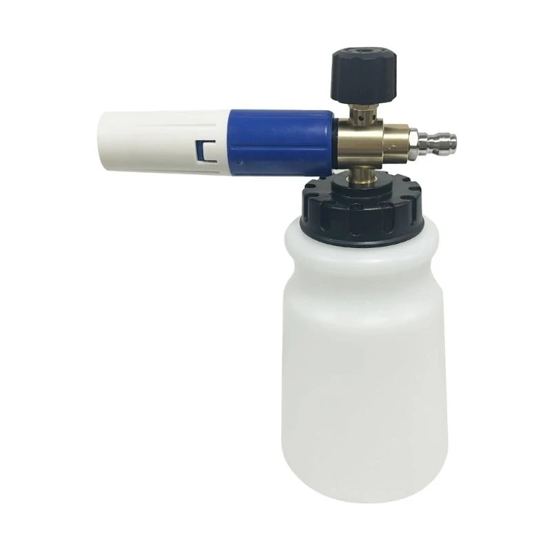 M68B Tall Pressure Washer Spume Showerer 1L Detachable Untarnished Extension Modifiable Corner For Efficient Car Washing