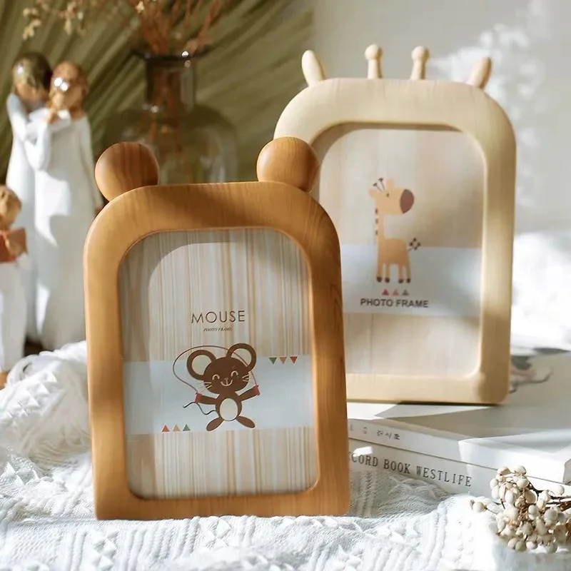 Creative 7-inch Photo Frame Children's Room Cartoon Photo Frame To Send Girlfriend Gift Photo Frame Home Decoration Ornaments