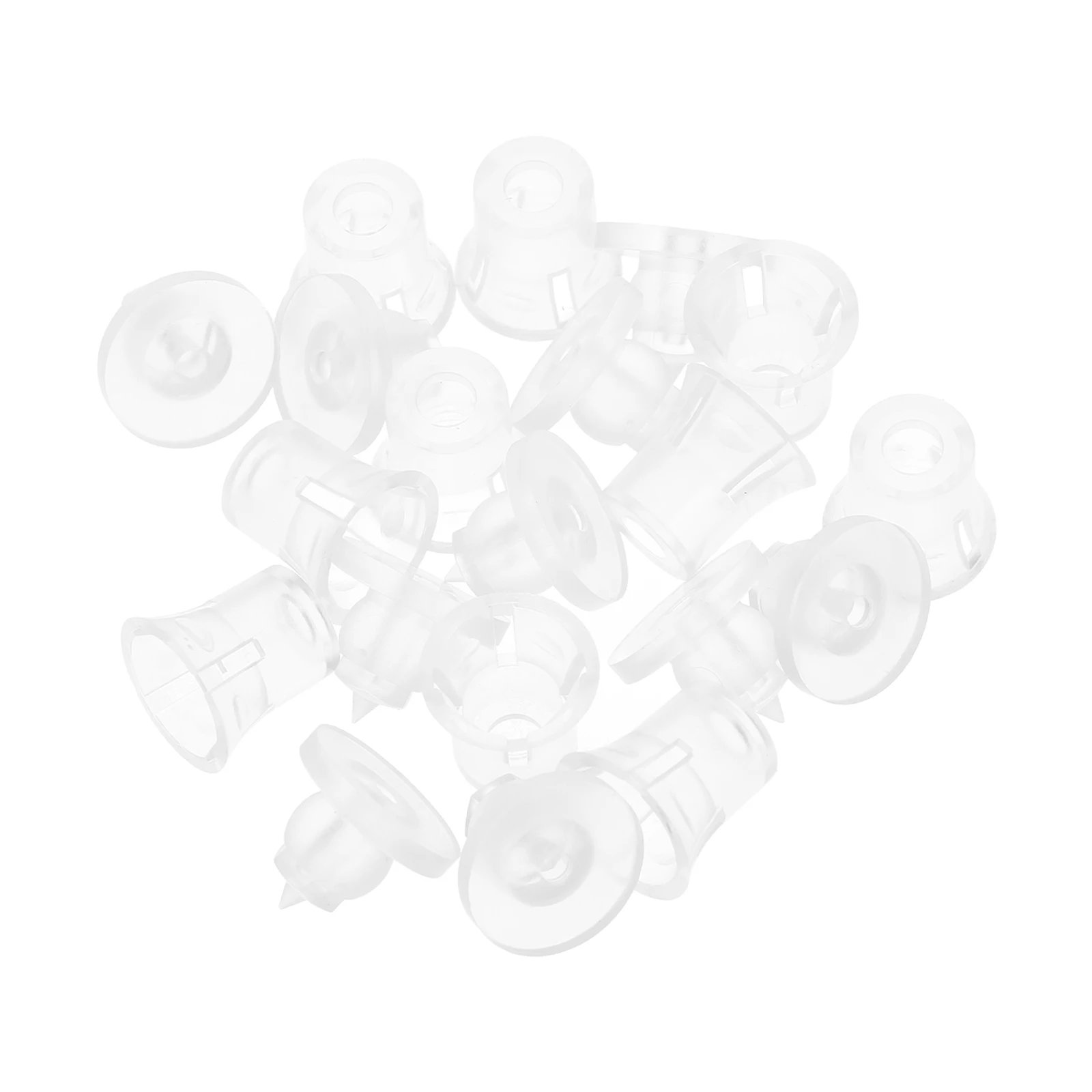 

10Pcs Invisible Ad Nails Complete Screw Kit for Sign Mounting Transparent Plastic Bolts Nuts Glass Board Fixings