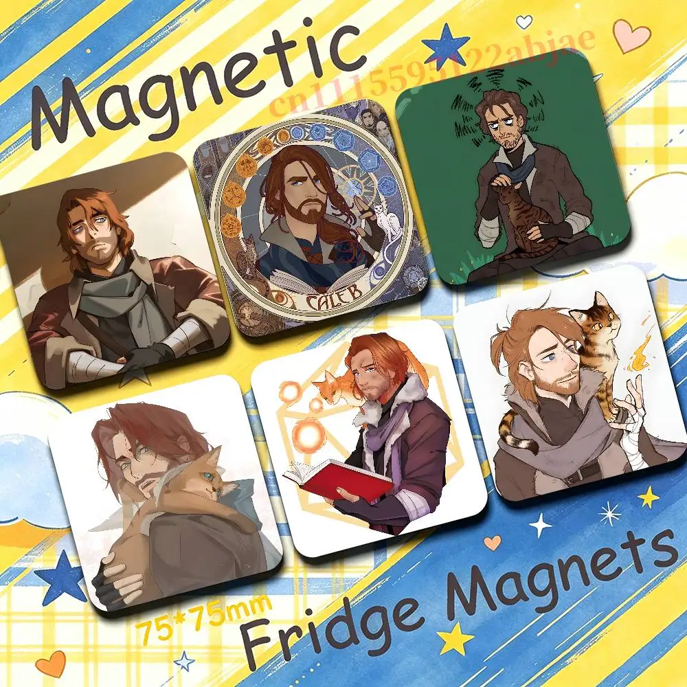 The Mighty Nein C-Caleb Widogast Refrigerator Magnets the Perfect Choice for Home Create Warm Cozy Home Decor Gifts