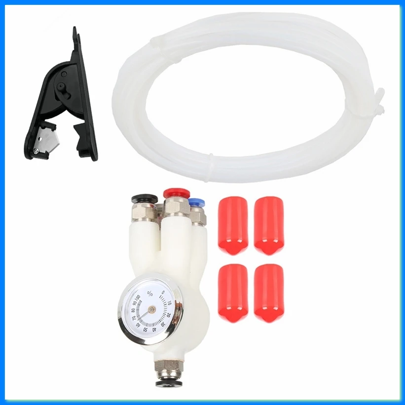4 in 1 PTFE Adapter for Bambu X1/P1 X1C P1S P1P A1 A1mini Connects 4 Feeding Modules Material Pipe Expansion Port-A27R