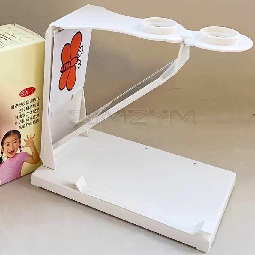 1Set Stereoscope Cheiroscopes Amblyopia Trainer Vision Tester Tools