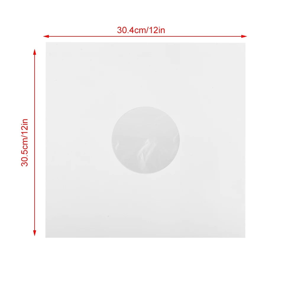 Protège-disque en vinyle pour 12 amarans, 20 pièces, sac intérieur, accessoires colorés