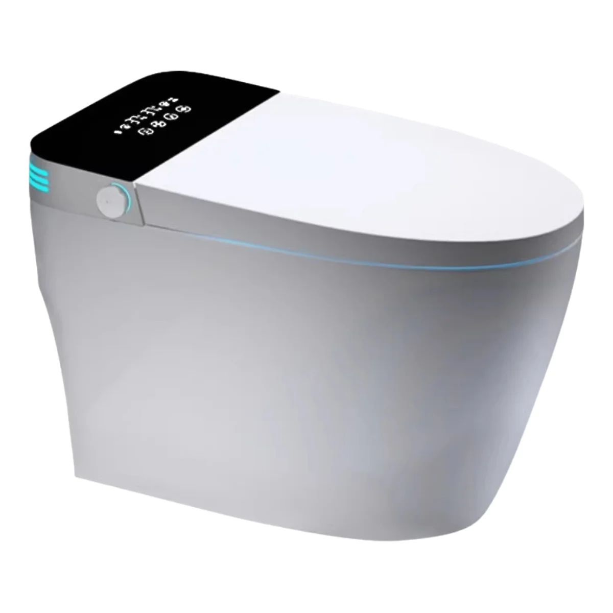 

Modern Intelligent One Piece Toilet Auto Flush Heated Seat Remote Control Conveniently Floor Mounted Electric Bowl Smart Toilets
