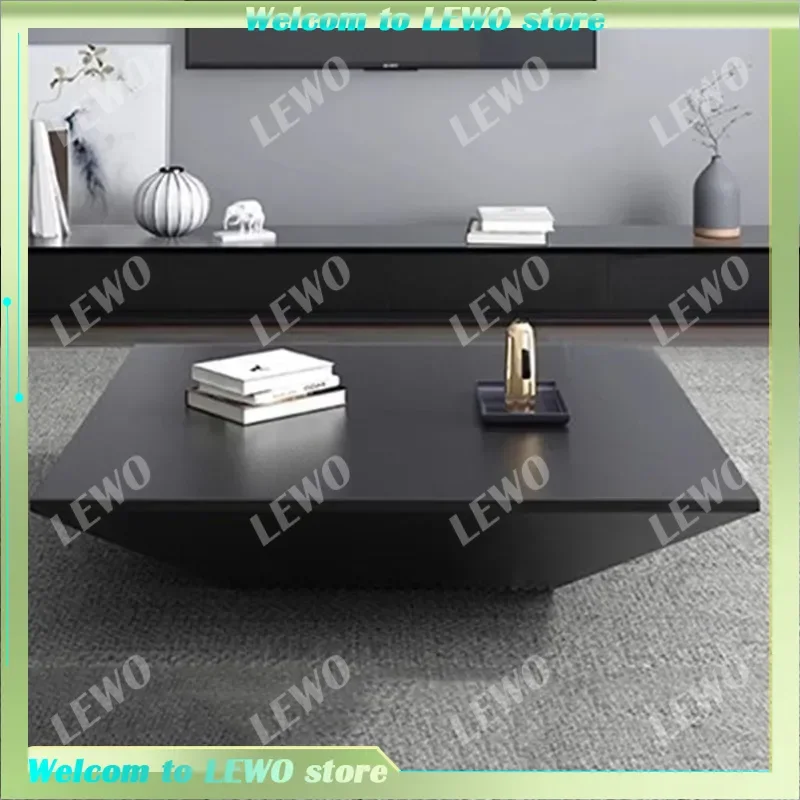 

Ornaments Organizer Coffee Table Storage Frame Nordic Black Coffee Tables Modern Minimalist Mesa De Centro Furniture Living Room