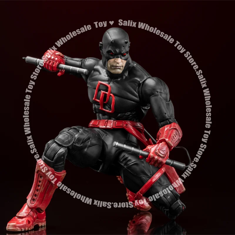 New FLEFTOYS MURDOCK Daredevil Action Figure Billy Club 18cm