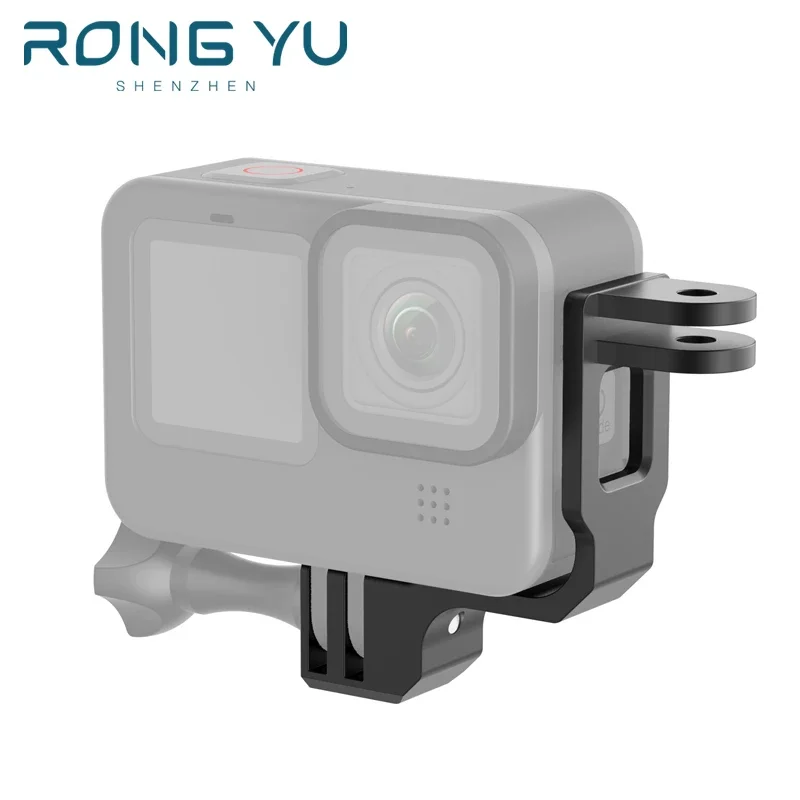 Uchwyt do zdjęć pionowych z kamery sportowej z centrowanym ramieniem do Gopro Hero 12 11 10 9 SJCAM DJI OSMO Action 4 3, adapter do selfie sticka