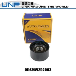 SMW252063 Tensioner Pulley for Zhongtai T600 Lufeng x7 4G63 GWM WINGLE Great Wall Hover H3 H5 ZONGYE T600 SR9 DONGFENG Forthing
