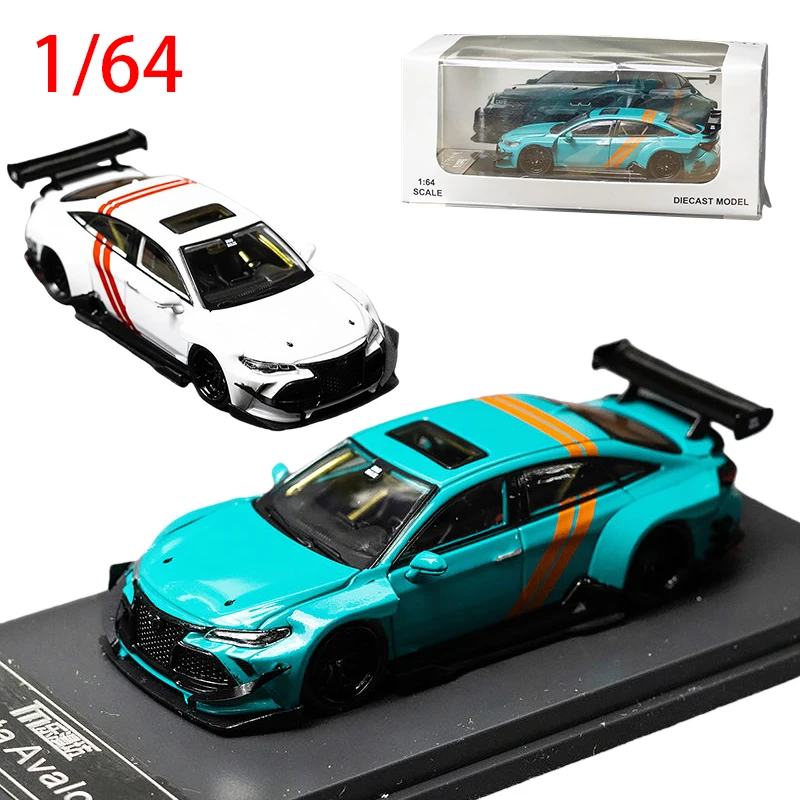 

LMF литой под давлением масштаб 1/64 модель автомобиля из сплава Toyota Avalon Mk4 XX50 Play Vehicles Concept Car Toys для мальчиков, оригинальная коробка