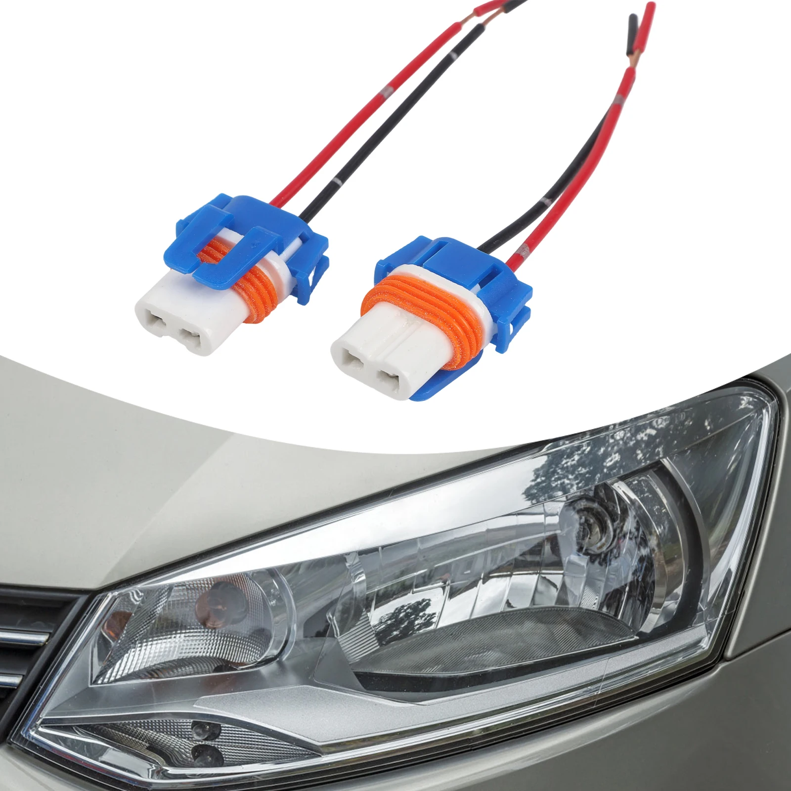 

Copper Wiring Adapter HB4 HB3 Bulb Socket Adapter High Efficiency Long Life No Mechanic Required Withstand Up To 1000c