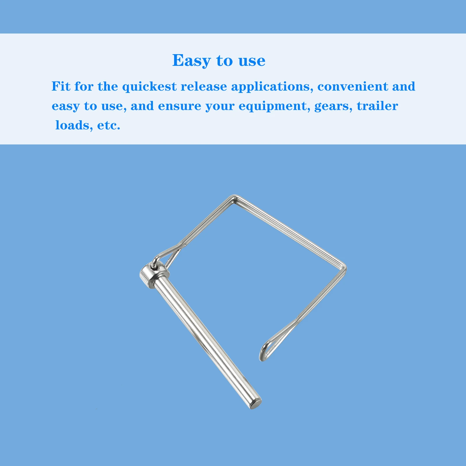 Safety Coupler 316 Stainless Steel  Pin,Shaft /Wire Lock Pins, Multiple Specifications for Different Cars or Ships