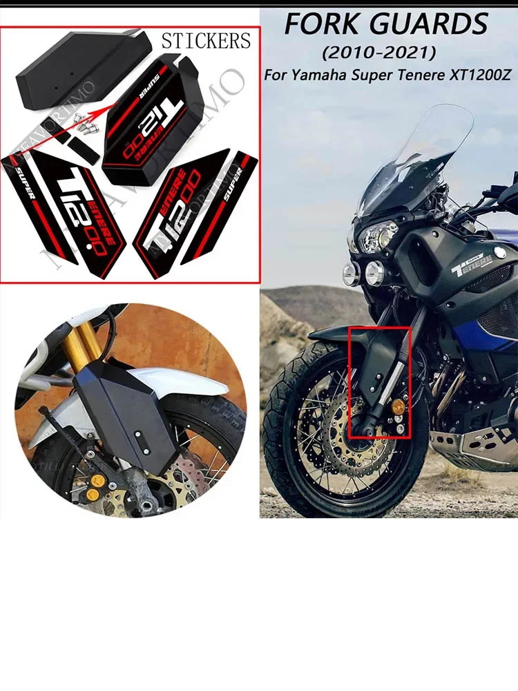 Protecteur de fourche avant pour Yamaha Super Tenere XT1200Z / ES XTZ 1200 XT, accessoires de moto, Protection ADVENTURE 2010 – 2021