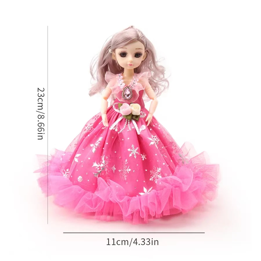 Electric  Dancing Angel Doll Fashion Wedding Dress Princess Music Singing With LED Light  For Girls And Kids Birthday Gift