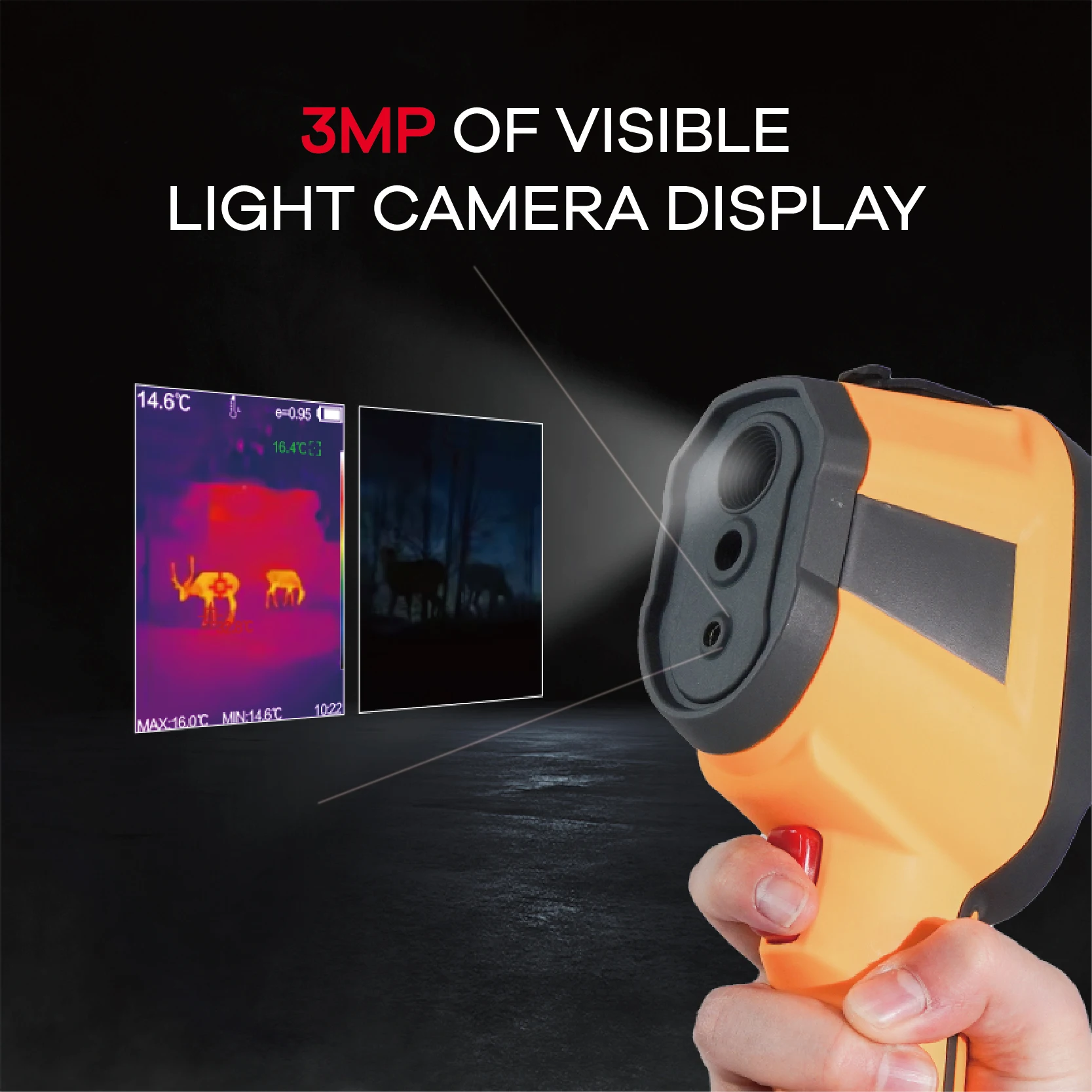 Hand Held Infrared Thermal Imager Camera 2.8