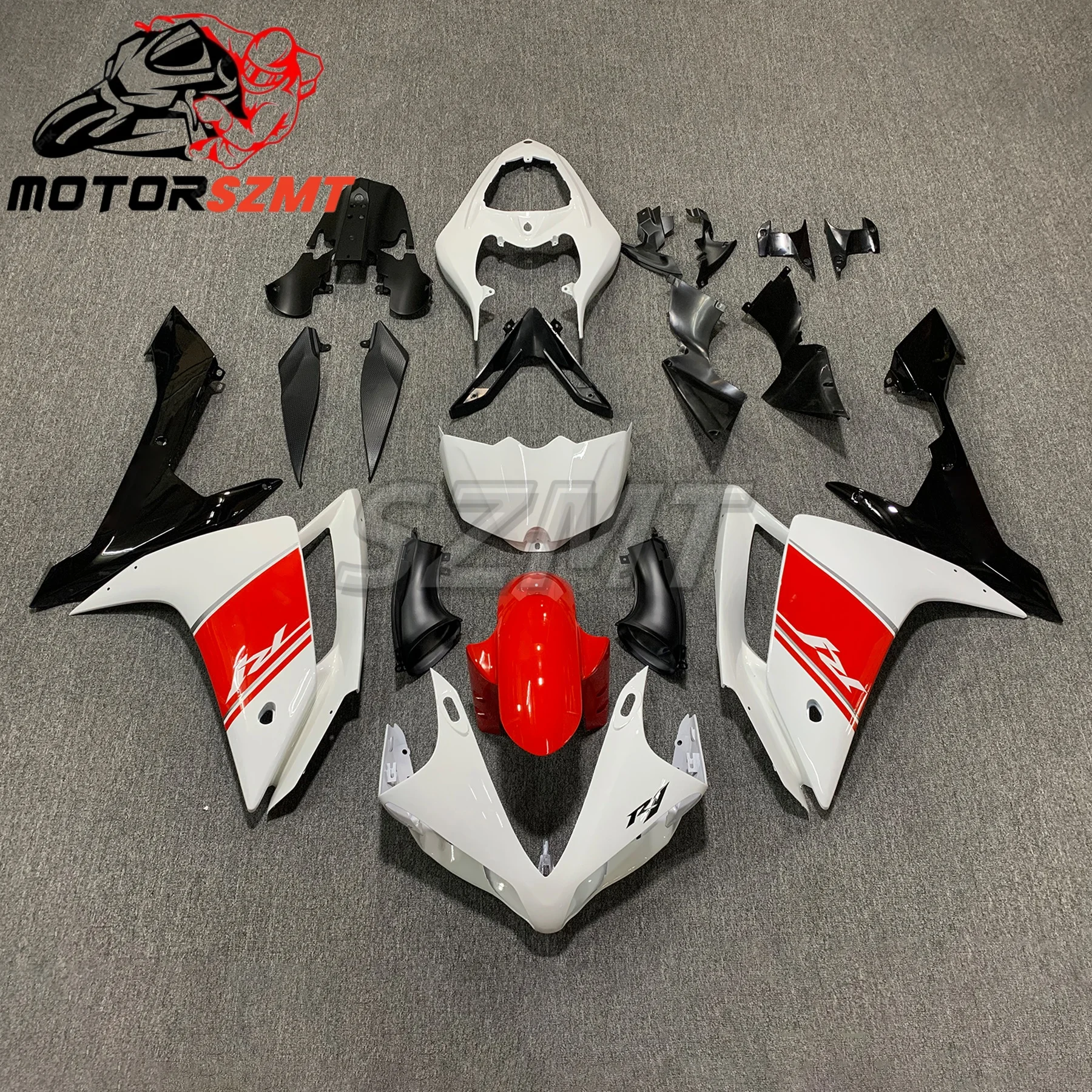 

Injection Mold New ABS Fairings Kit Fit for YAMAHA YZF-R1 2007 2008 07 08 R1 Bodywork Set Red black