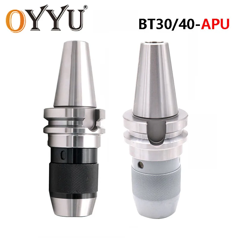 

OYYU High Precision BT30 BT40 APU APU08 APU13 APU16 BT30-APU13-100 BT40-APU08-90 100L Drill Chuck Collet Lathe CNC Tools Holder