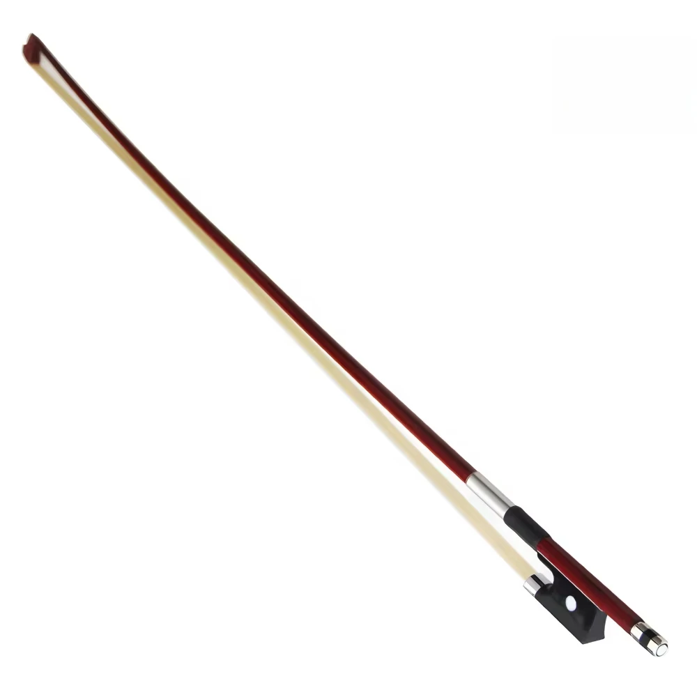 Enhance Your Play & Premium Brazilwood Nickel Wound Violin Bow With Octagonal Stick