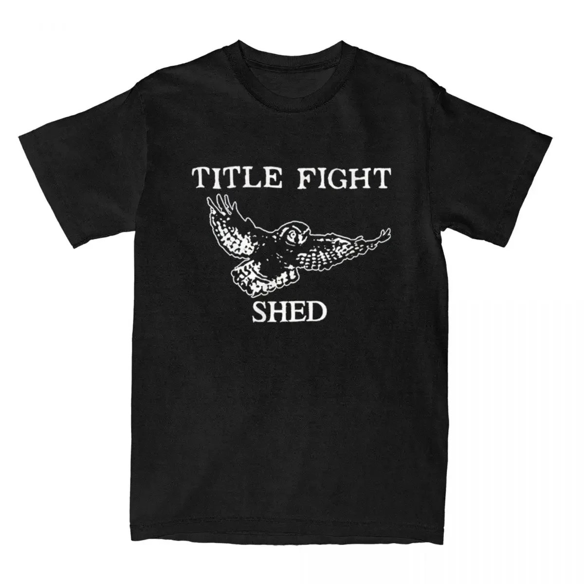 Title Fight Shed Owl for Men Women T-Shirt Floral Green Merchandise Awesome Tee Shirt T-Shirt cotone nuovo arrivo abbigliamento