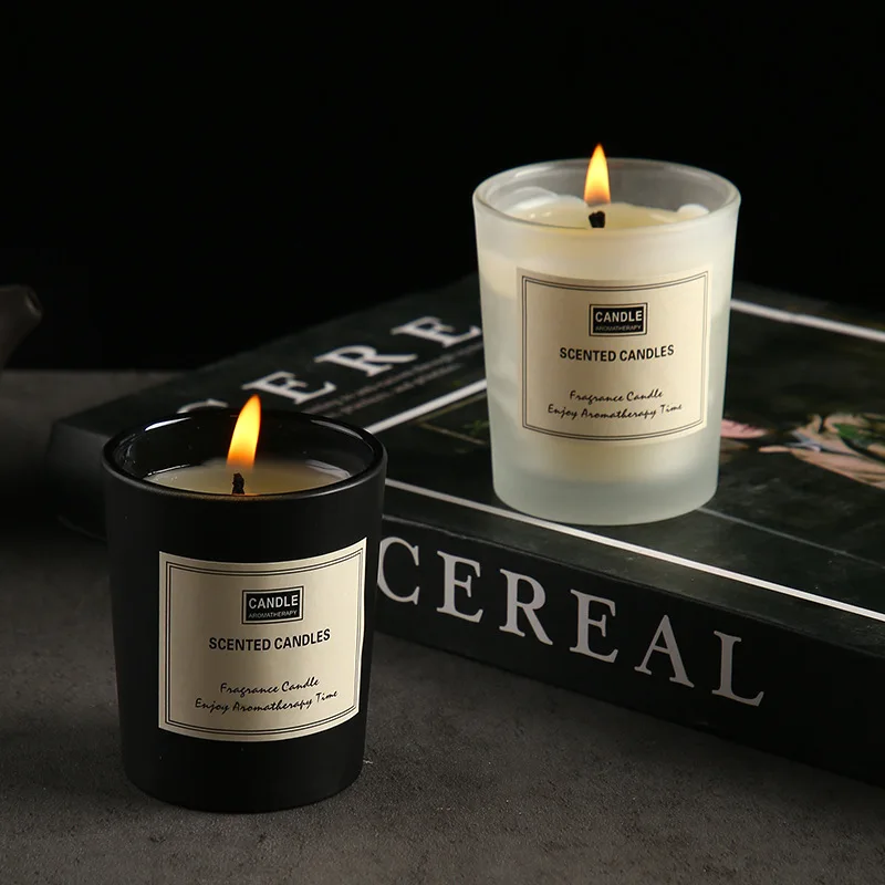 Manufacturer's hot-selling models, a variety of fragrances 5 * 6 cups wax smokeless fragrance, plant wax aromatherapy candle gif