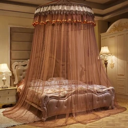 Kid Baby Bed Canopy Bedcover Mosquito Net Curtain Bedding Romantic Baby Girl Round Dome Tent Cotton