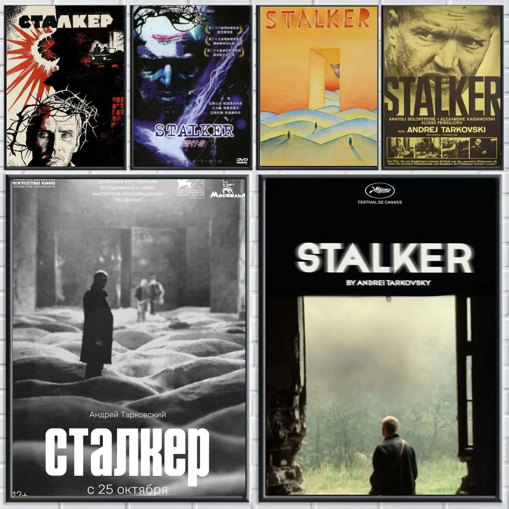 classic movie S-Stalker-R Poster Peel and Stick Wall Art for Cafe Office Bar and Home Decoration