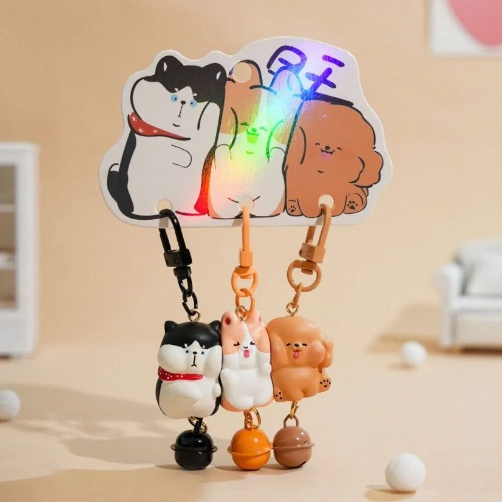 3-teiliges Set Charms Magnetischer Schlüsselanhänger aus Harz Cartoon-Tier-Schlüsselanhänger Mini-Rucksack-Charm Geschenk – Detail 8