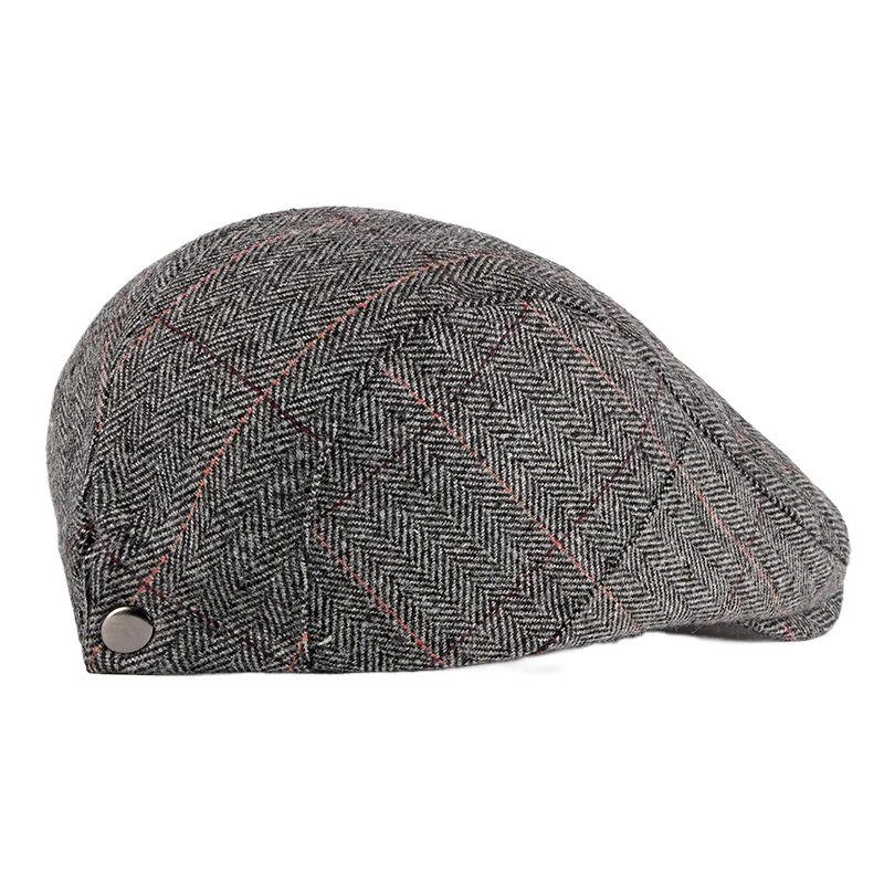 Adjustable Newsboy Hats for Men Women Flat Cap Male Female Youth Boys Girls Irish Cabbie Gatsby Tweed Ivy