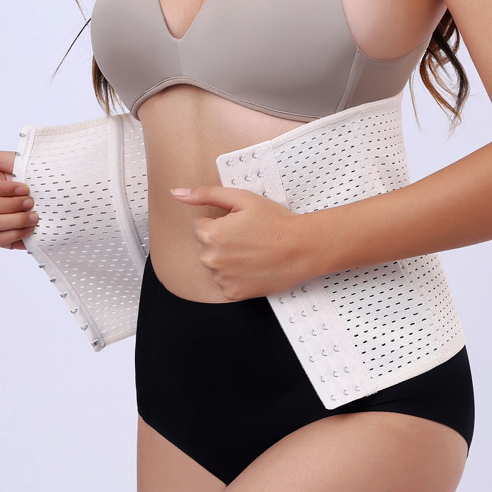 ZHAN BEAUTY 2566 Tummy Control Waist Cinchers 25cm Height, 3 Rows, 13 Eyes