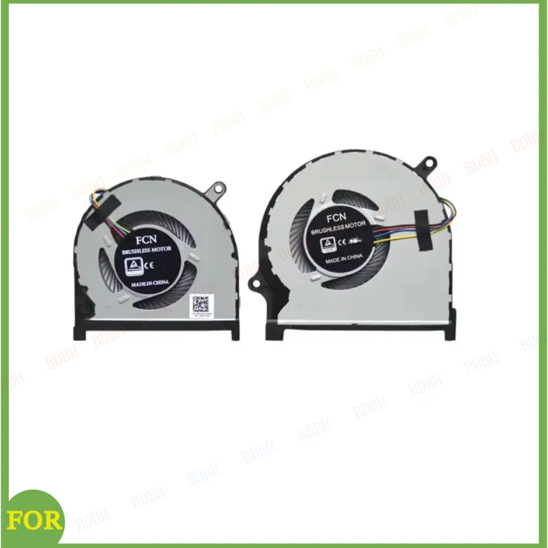 New  Laptop CPU GPU Cooling Fan For DELL 7000 Insprion 15 7590 7591 P83F 0MPHWF 0861FC
