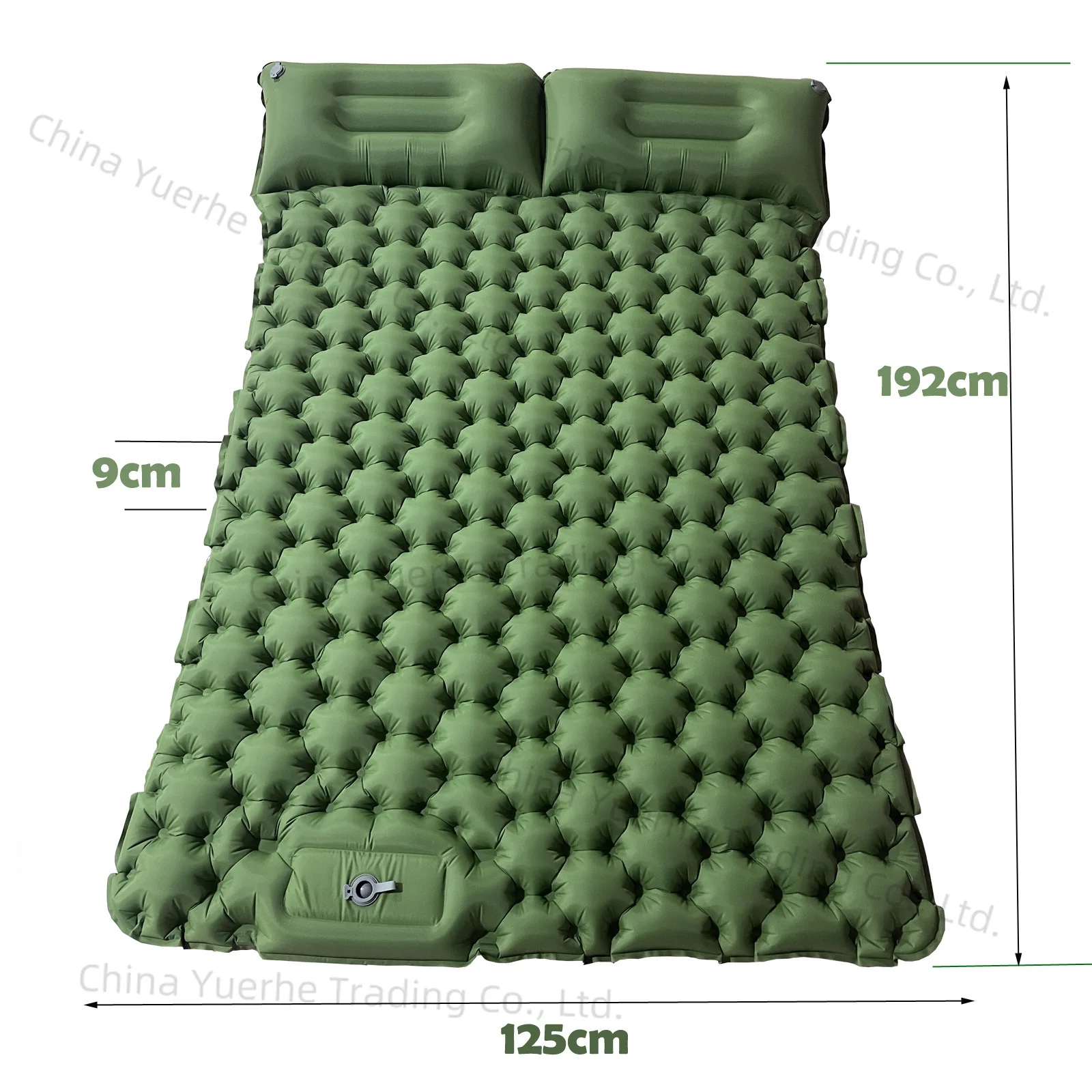 

Outdoor inflatable mattress, light foot step, carry outdoor camping inflatable mattress, lunch break sleeping mat, car inflatabl