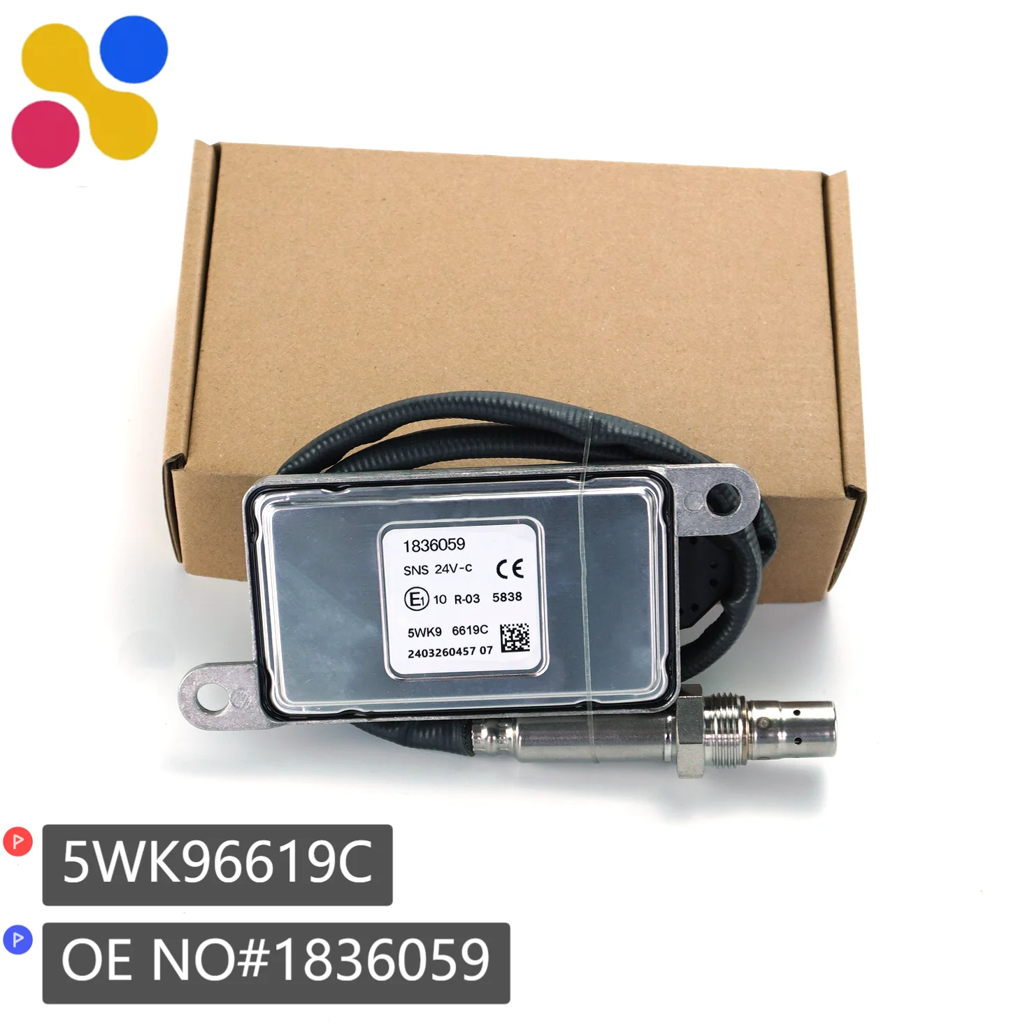 

5WK96619C 1836059 Nox Sensor Excellent Performance Nitrogen Oxygen Sensor For DAF 5WK9 6619C High Quality Good Price Spare Parts