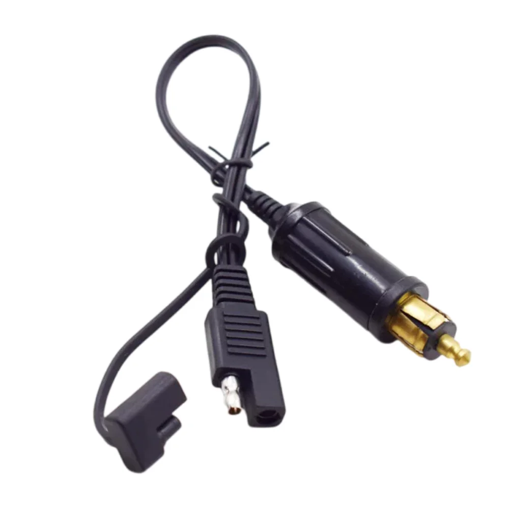 Motorcycle DIN Hella A3 To SAE Plug Charging Cable Battery Charger For BMW Device Charging Heating Battery Management