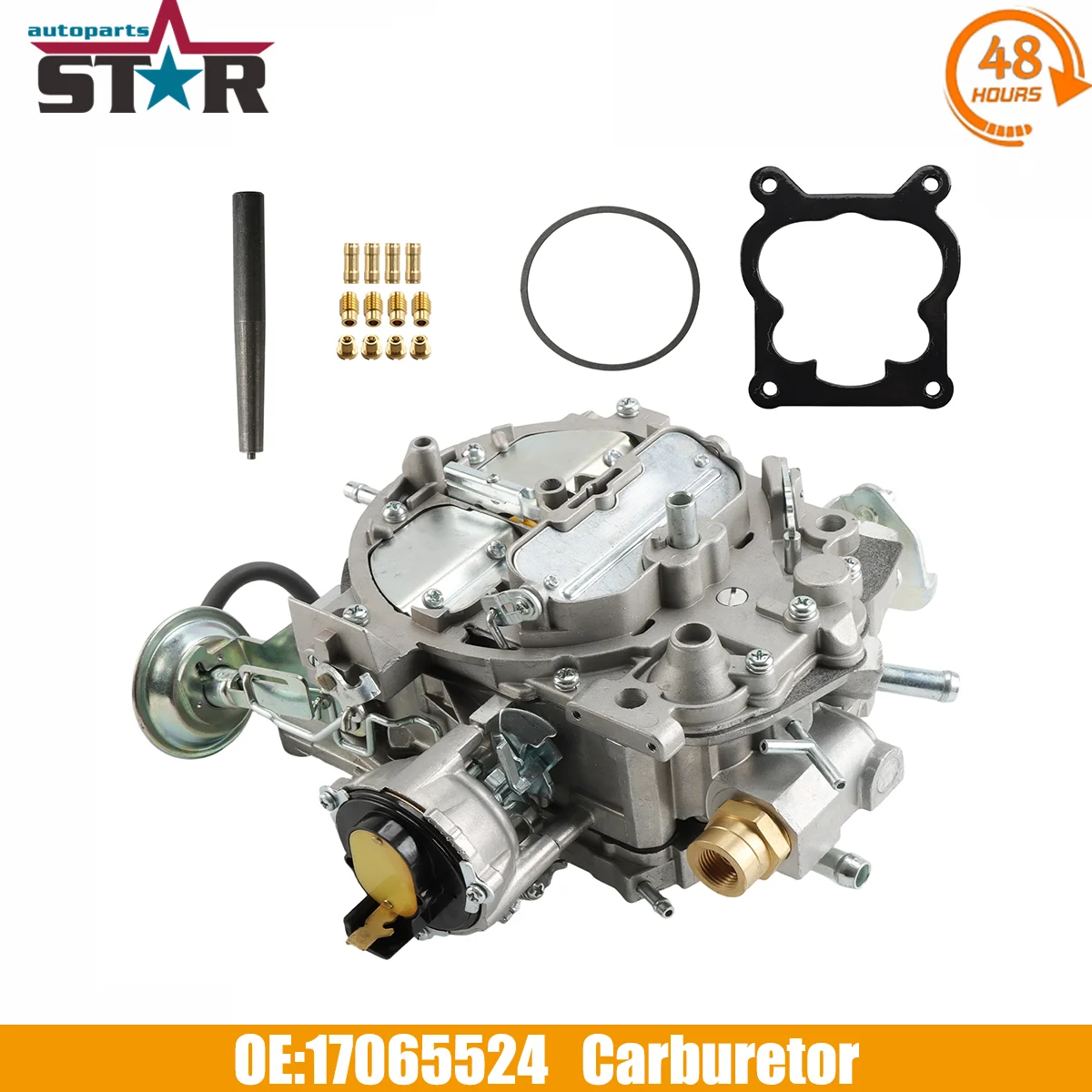 Carburador para Chevrolet Caprice 1980–1989 305/350 V8 para Chevrolet Corvette 1980–1989 305/350 V8 17065524 1906R