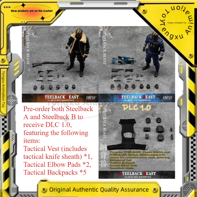 

【Будет доступен в скором времени】Оригинальная фигурка Patriot Studio Steelback Beast Leon AB — идеальный подарок на праздник