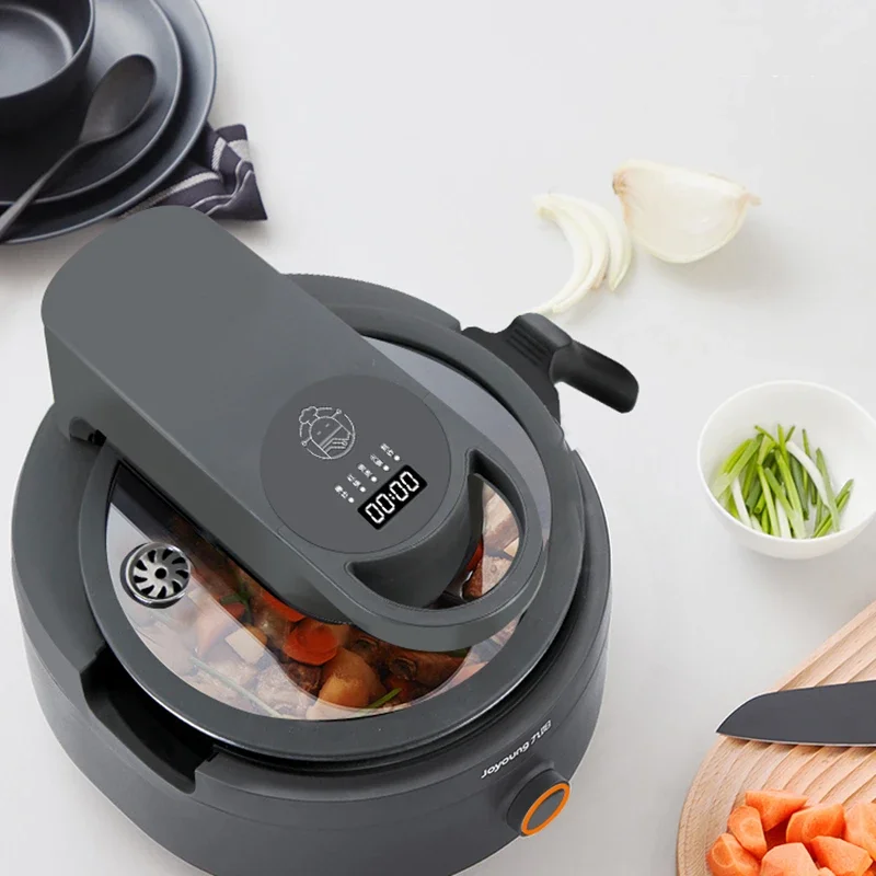 Jiuyang Intelligent Cooking Robot Household Automatic Wok Automatic Stir-fry Cook Machine Fume-free Stir-fried Hot Pot 220V~50Hz