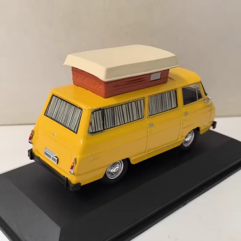 

Литой под давлением масштаб 1:43, 1203 CAMP 1974, фургон, модель автомобиля из сплава, статическая коллекция, украшенные праздничными игрушками, сувенирный подарок