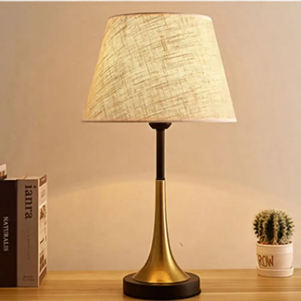 Retro Vintage Table Lamp American Desk Light Dimmable Bedside Reading Lamp Bedroom Night Decorative Office Study Light view 5